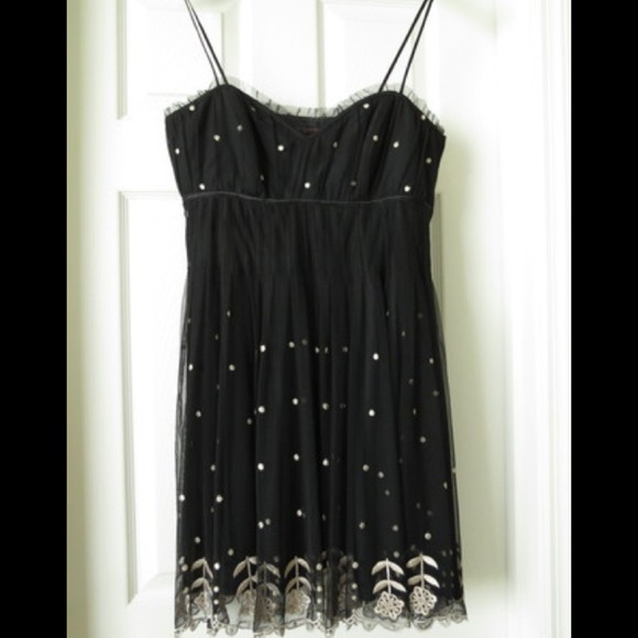 Betsey Johnson embroidered dress