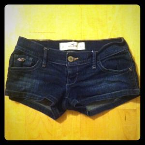 Hollister jean shorts