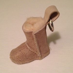 Mini UGG boot keychain