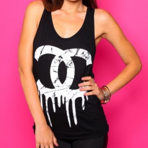 Tops - CC twist tank + 93 jersey + cuff rings