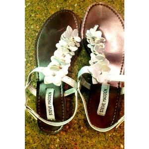 Steve Madden studded flower sandals