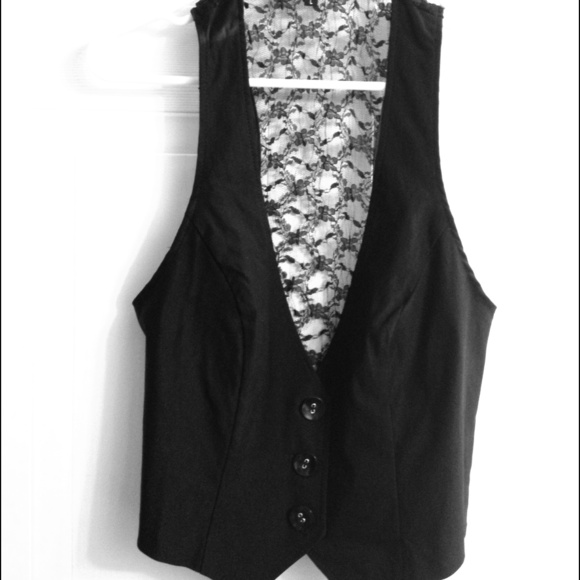 Black Vest from Rue 21