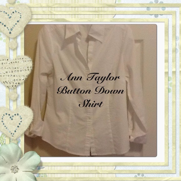 White Button Down Blouse