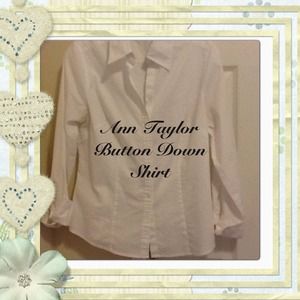 White Button Down Blouse
