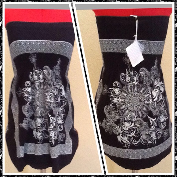 Seamless strapless dress.  NWT.