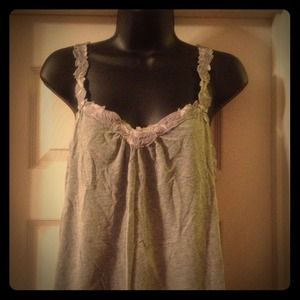 Abercrombie lace strap tank