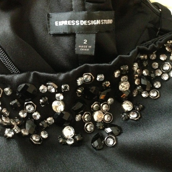 Express little black dress