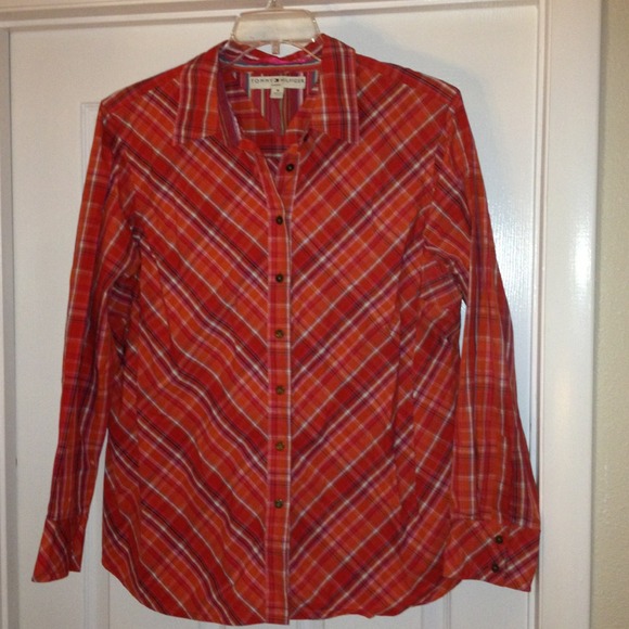 Selling in bundle Reduced. Pink/ orange plaid