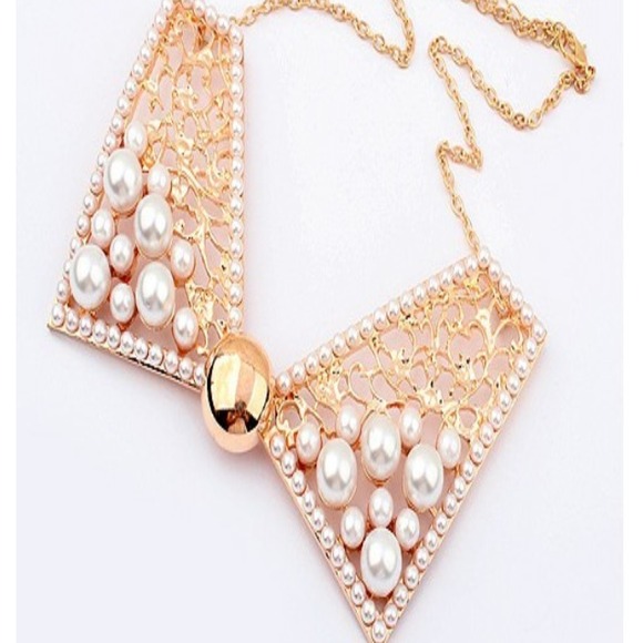 (SOLD) False collar choker necklace
