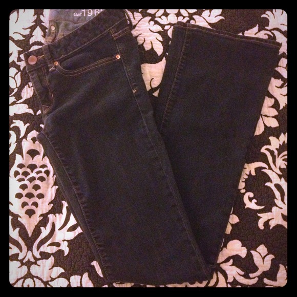 SOLD! GAP Curvy dark wash denim