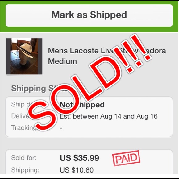 Lacoste Live Fedora Medium