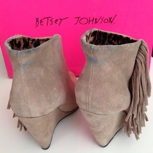 Betsey Johnson Shoes - Betsey Johnson Ziah Fringe Boot Betsey Johnson Shoes - Betsey Johnson Ziah Fringe Boot