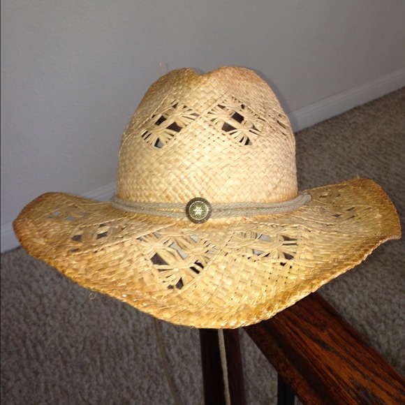❌TRADED❌ Raffia cowboy hat for women! Western hat