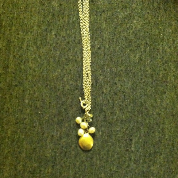 Gold pearl necklace - Picture 1 of 1