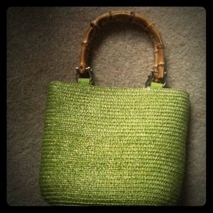 *SOLD* Cute lime green handbag