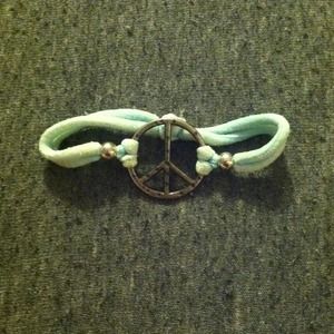 Peace sign bracelet!