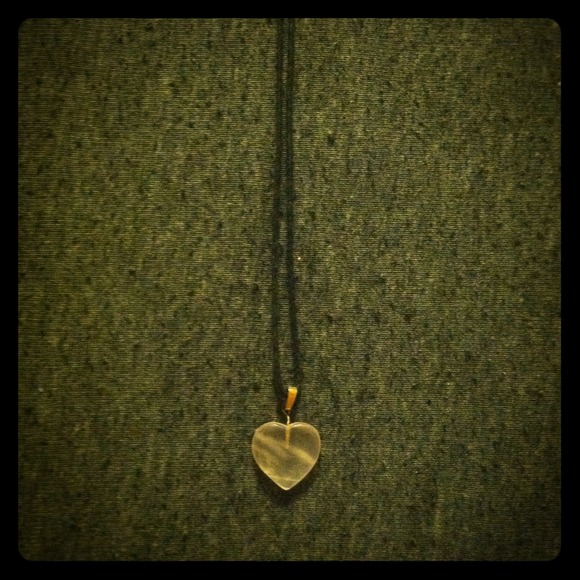Stone heart necklace - Picture 1 of 1