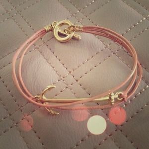 Anchor String Bracelet