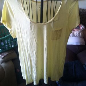 Two piece top small damage on blouse