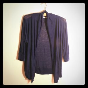 Navy blue lightweight sweater