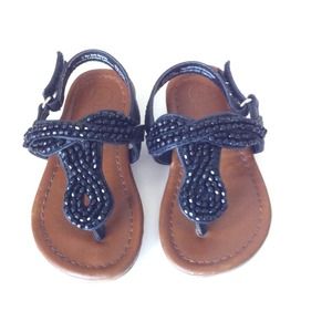 Size 5 Beaded Toddler Sandals