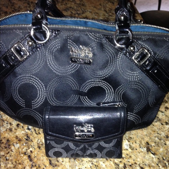 Coach Handbags - 💯Authentic Coach bag and matching wallet❤Madison