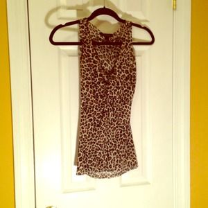 Leopard twist tank