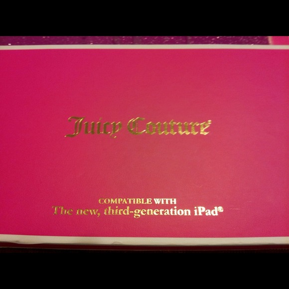 XxSOLD!!$30! REDUCED! Juicy Couture iPad shell - Picture 4 of 4