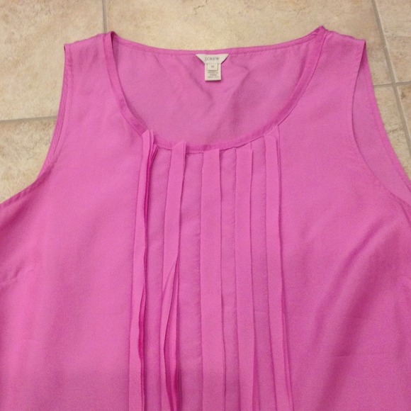 Sold in bundle HOST PICK! J.crew lilac silk shell - Picture 2 of 2