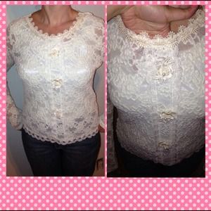 Gorgeous lace top!!!!!