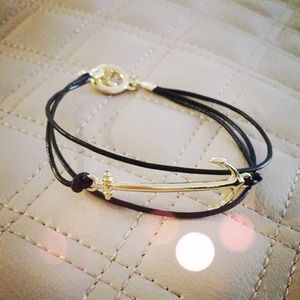 Anchor String Bracelet