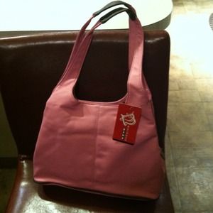 Pink and brown purse💚