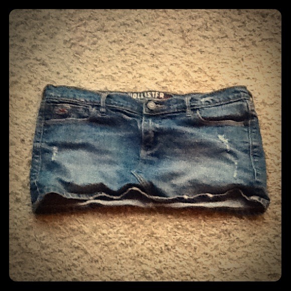 Hollister Jean Skirt Size 1