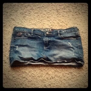 Hollister Jean Skirt Size 1