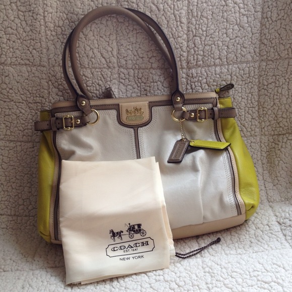 Coach Handbags - Coach color block
