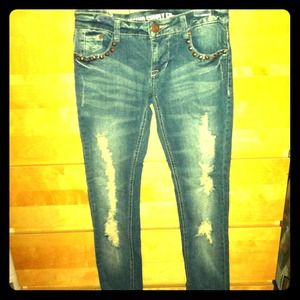 Distressed Jeans