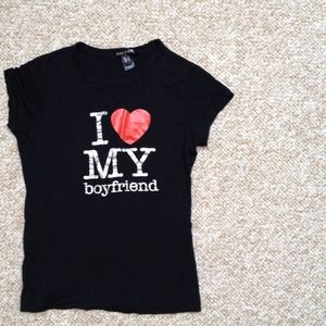 ❌NOT AVAILABLE❌ I Love My Boyfriend Tee