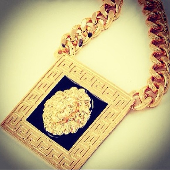 Rihanna Lion Necklace