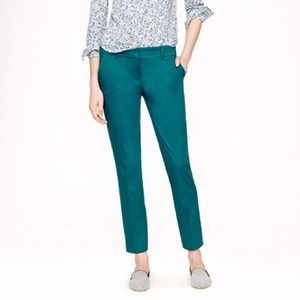 J. Crew Café Capri in Warm Jade