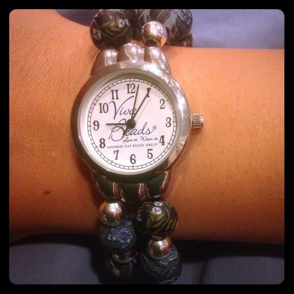 Stretchy Viva Beads Watch Bracelet