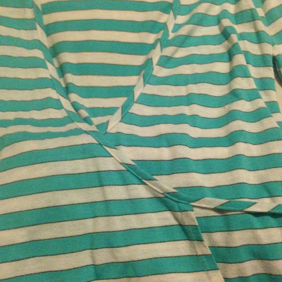 Ella Moss S striped wrap blouse - Picture 3 of 4