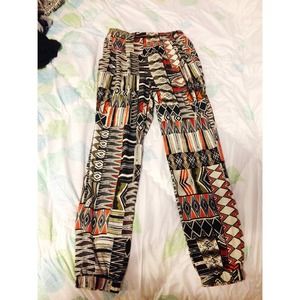 2 pairs of printed fashion pants for 15!!!