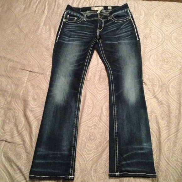 BKE Denim Culture Bootcut Jeans sz. 32 Long.
