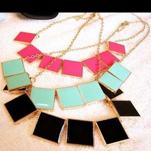 👍 REDUCED PRICE 👍 Black Geometric Necklace