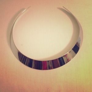 Silver Collar Necklace