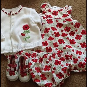 SOLD!! Gymboree baby outfit
