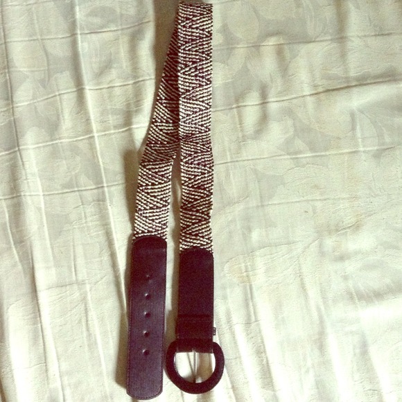 Vintage weaved belt