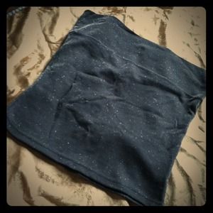 Glitter gray top