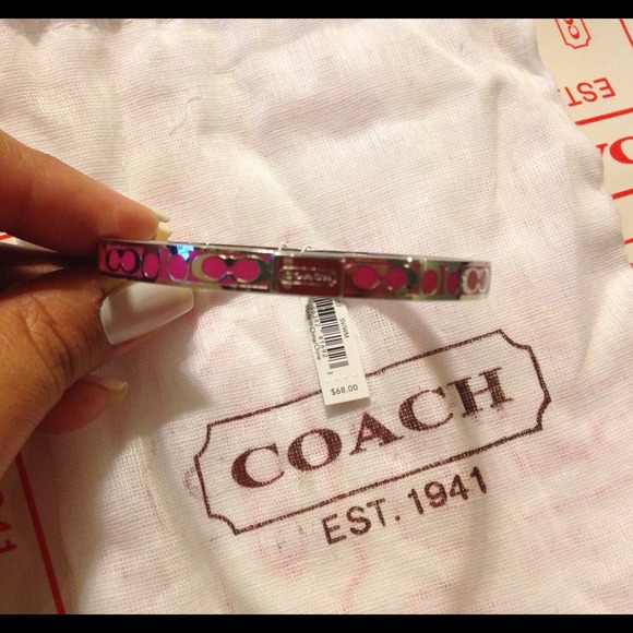Authentic COACH thin bangles. PP ONLY - Picture 2 of 2