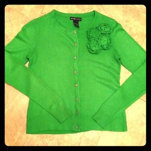 NY&C emerald green cardigan